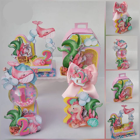 Arquivo de Corte Fundo do Mar Menina - CRIAR BV