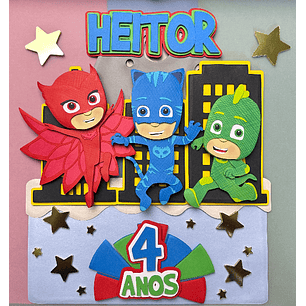 Arquivo de Corte Topo Pj Masks