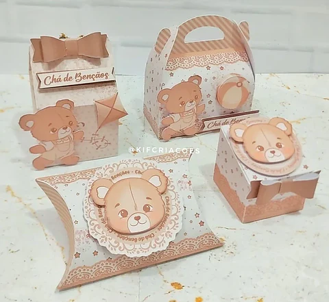 Arquivo de Corte Ursinho Bege - Kif