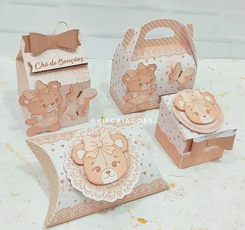 Arquivo de Corte Ursinha Bege - Kif