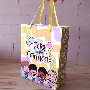 Arquivo de Corte Sacolinha Dia das Crianças