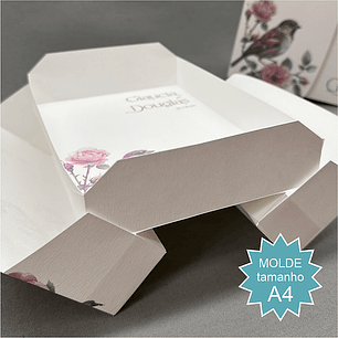Arquivo de Corte Caixa Articulada - SOMENTE MOLDE