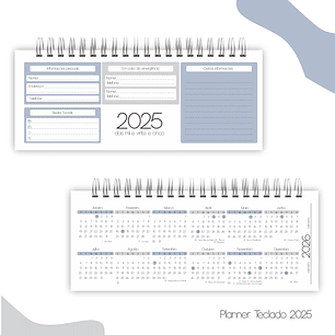 Arquivo Planner Masculino Teclado 2025 - Marta Iurkiu