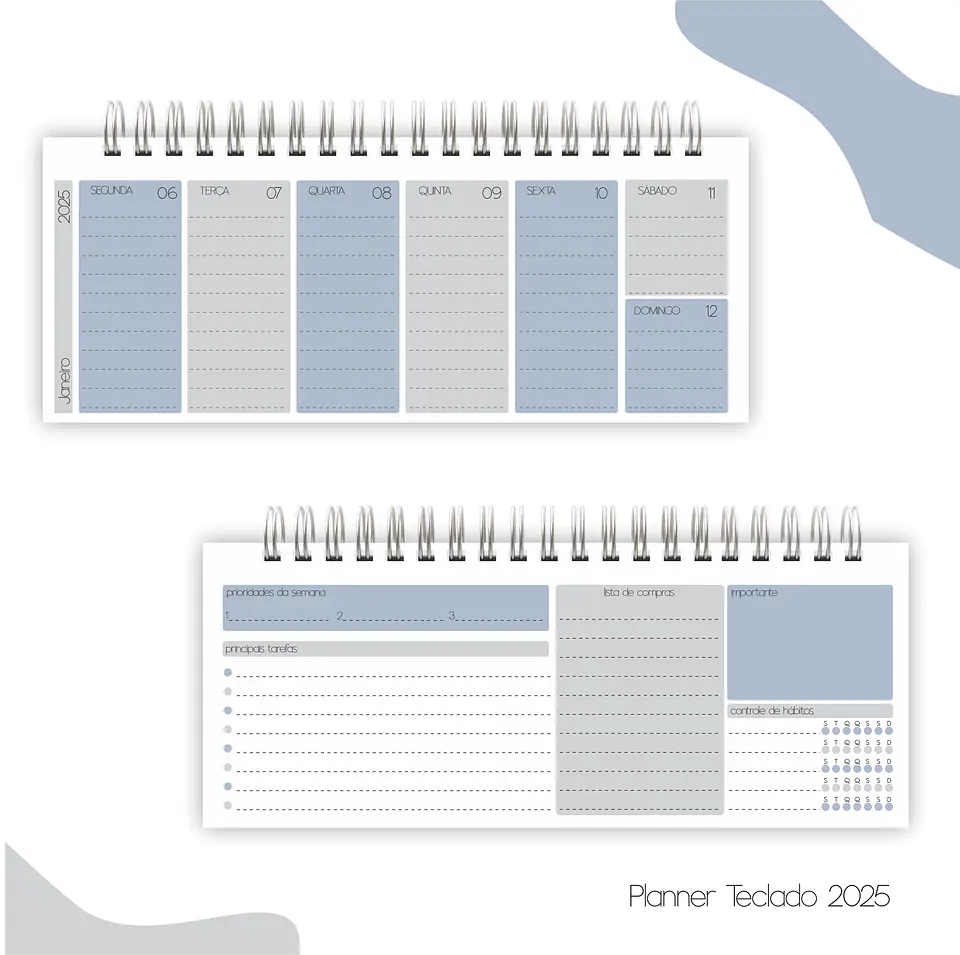 Arquivo Planner Masculino Teclado 2025 - Marta Iurkiu 3