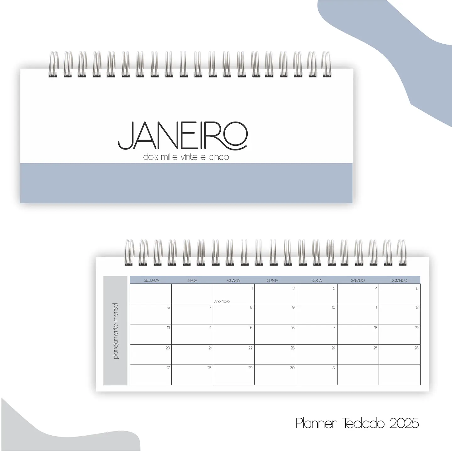 Arquivo Planner Masculino Teclado 2025 - Marta Iurkiu 4