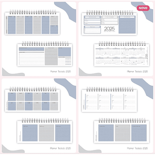 Arquivo Planner Masculino Teclado 2025 - Marta Iurkiu