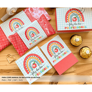 Arquivo Dia dos Professores Pack - Moldes da Lê