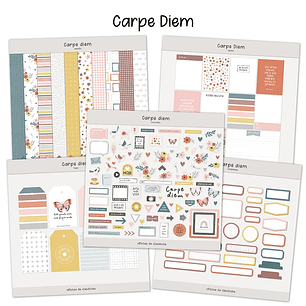 Kit Digital Carpe Diem - Oficina da Claudinha