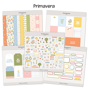 Kit Digital Primavera - Oficina da Claudinha