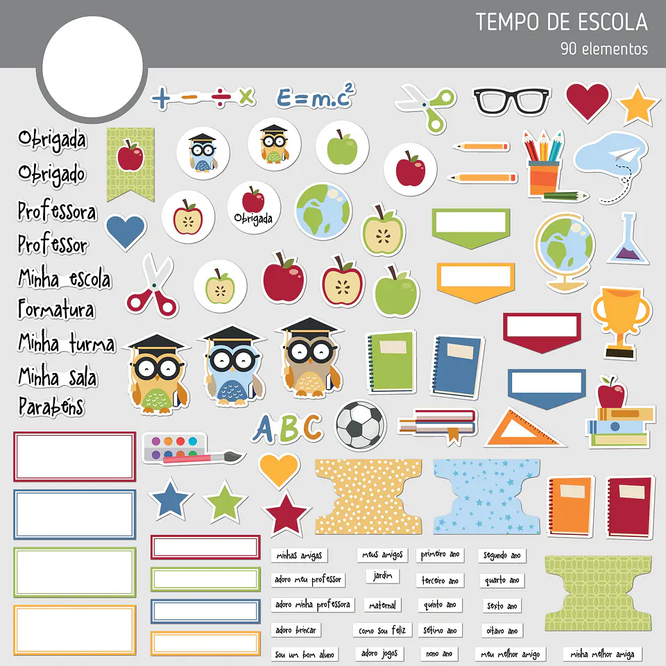 Kit Digital Tempo de Escola - Oficina da Claudinha 3