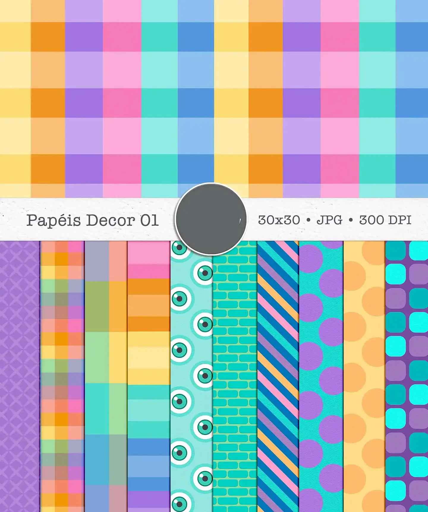 Kit Digital Monstros Kids 5