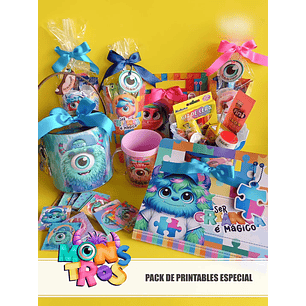 Arquivo Dia das Crianças Monstros Kids - Pack Printables - TITA
