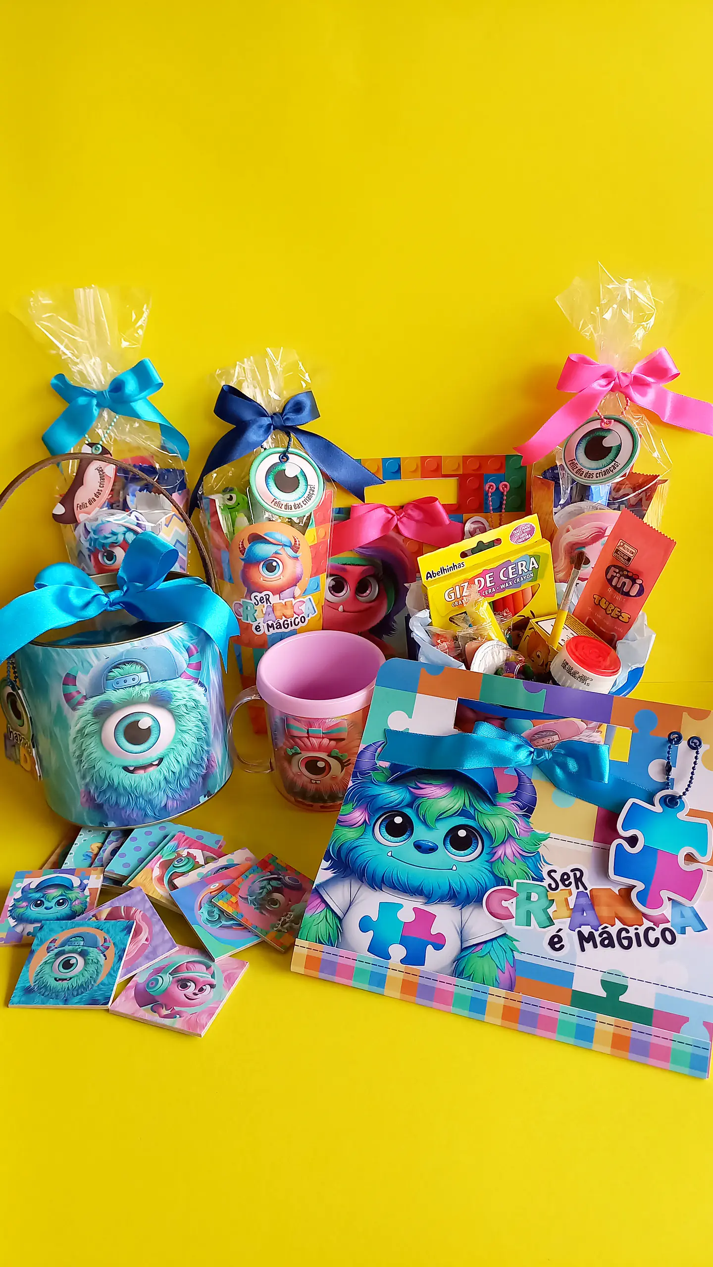 Arquivo Dia das Crianças Monstros Kids - Pack Printables - TITA 12