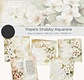 Kit Digital Papéis Shabby Floral Aquarela - tutti - Thumbnail 2