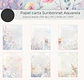 Arquivo Papel de Carta Sunbonnet Floral Aquarela - tutti - Thumbnail 1