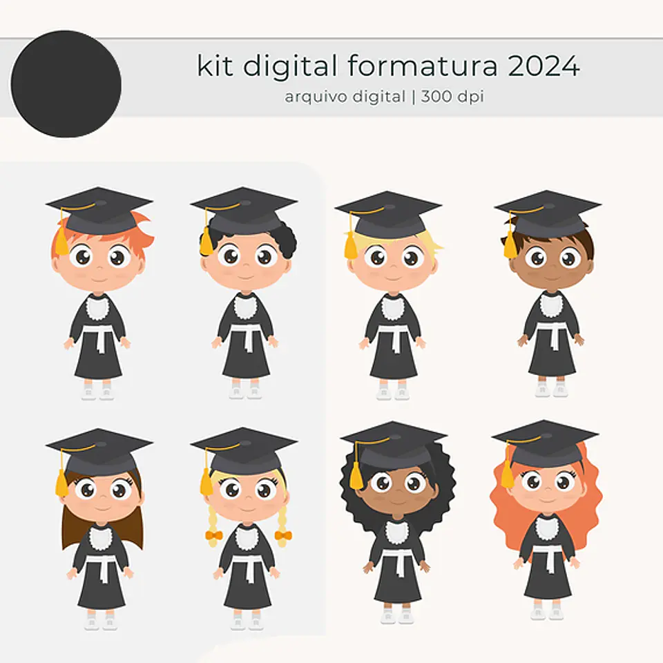 Kit Digital Formatura ABC - Tuti Estudio 2