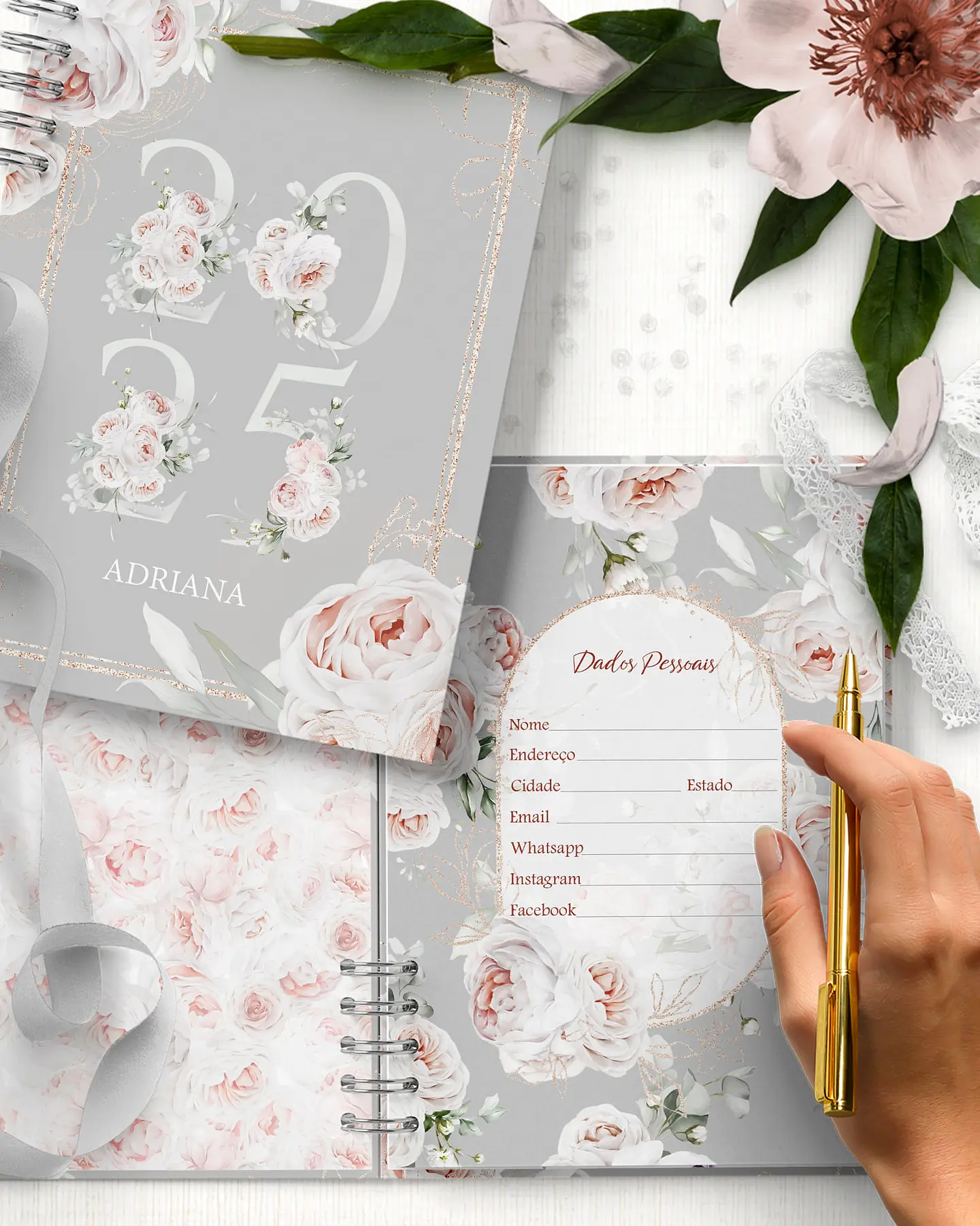 Arquivo Combo 10 Agendas 2025 e Permanente COM e SEM VERSÍCULOS e HORÁRIOS Believe - BICHO PAPEL 2