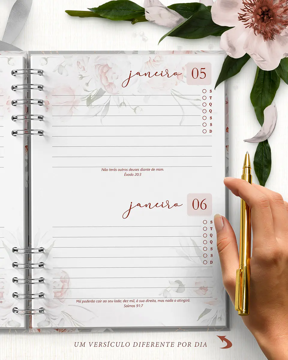 Arquivo Combo 10 Agendas 2025 e Permanente COM e SEM VERSÍCULOS e HORÁRIOS Believe - BICHO PAPEL 4