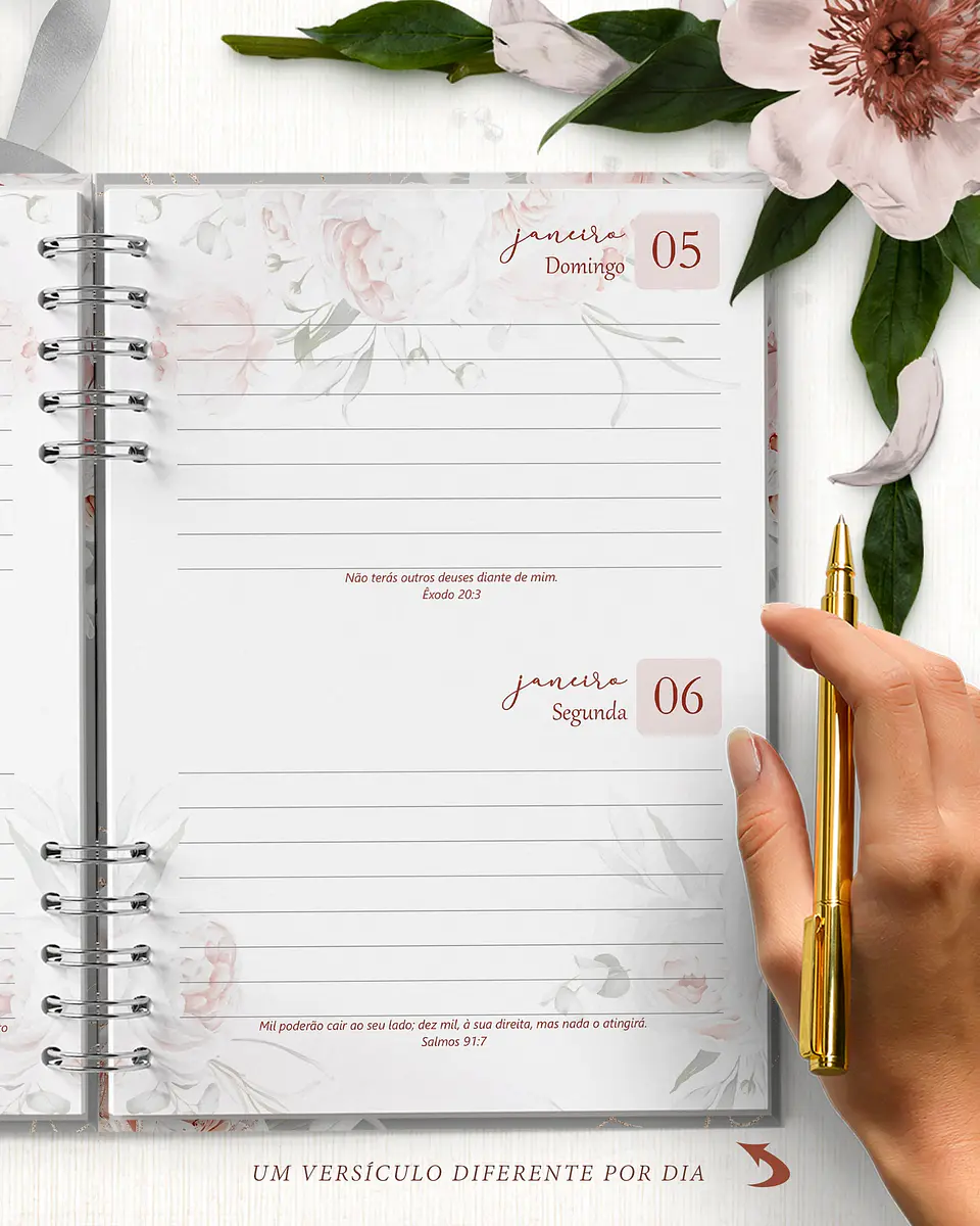 Arquivo Combo 10 Agendas 2025 e Permanente COM e SEM VERSÍCULOS e HORÁRIOS Believe - BICHO PAPEL 9