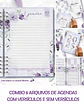 Arquivo Coleção Violeta Combo 8 Agendas 2025 e Permanente COM e SEM VERSÍCULOS e HORÁRIOS - BICHO PAPEL - Thumbnail 1