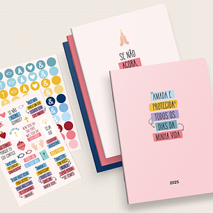 Arquivo Capas Planner Trimestral Coleção Acreditar Brochura 2025 - NILMARA