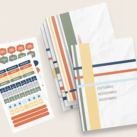 Arquivo Capas Planner Trimestral Coleção Energia Brochura 2025 - NILMARA