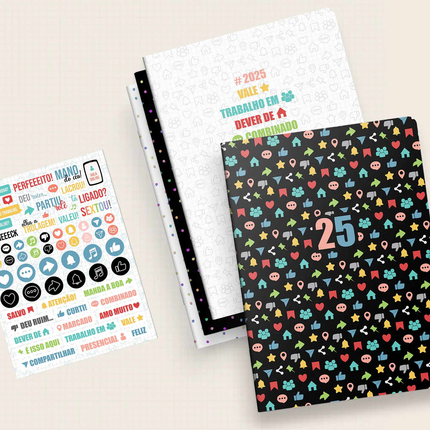 Arquivo Capas Planner Trimestral Coleção Teen Brochura 2025 - NILMARA 1