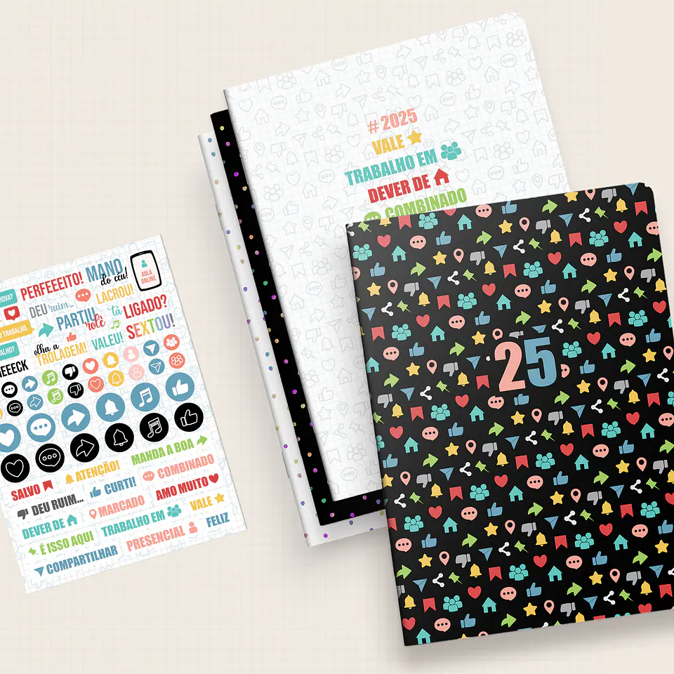 Arquivo Capas Planner Trimestral Coleção Teen Brochura 2025 - NILMARA 1