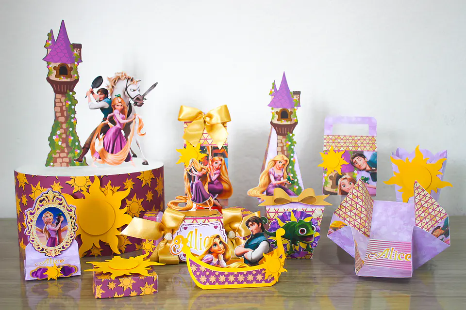 Arquivo de Corte Enrolados - Rapunzel 1