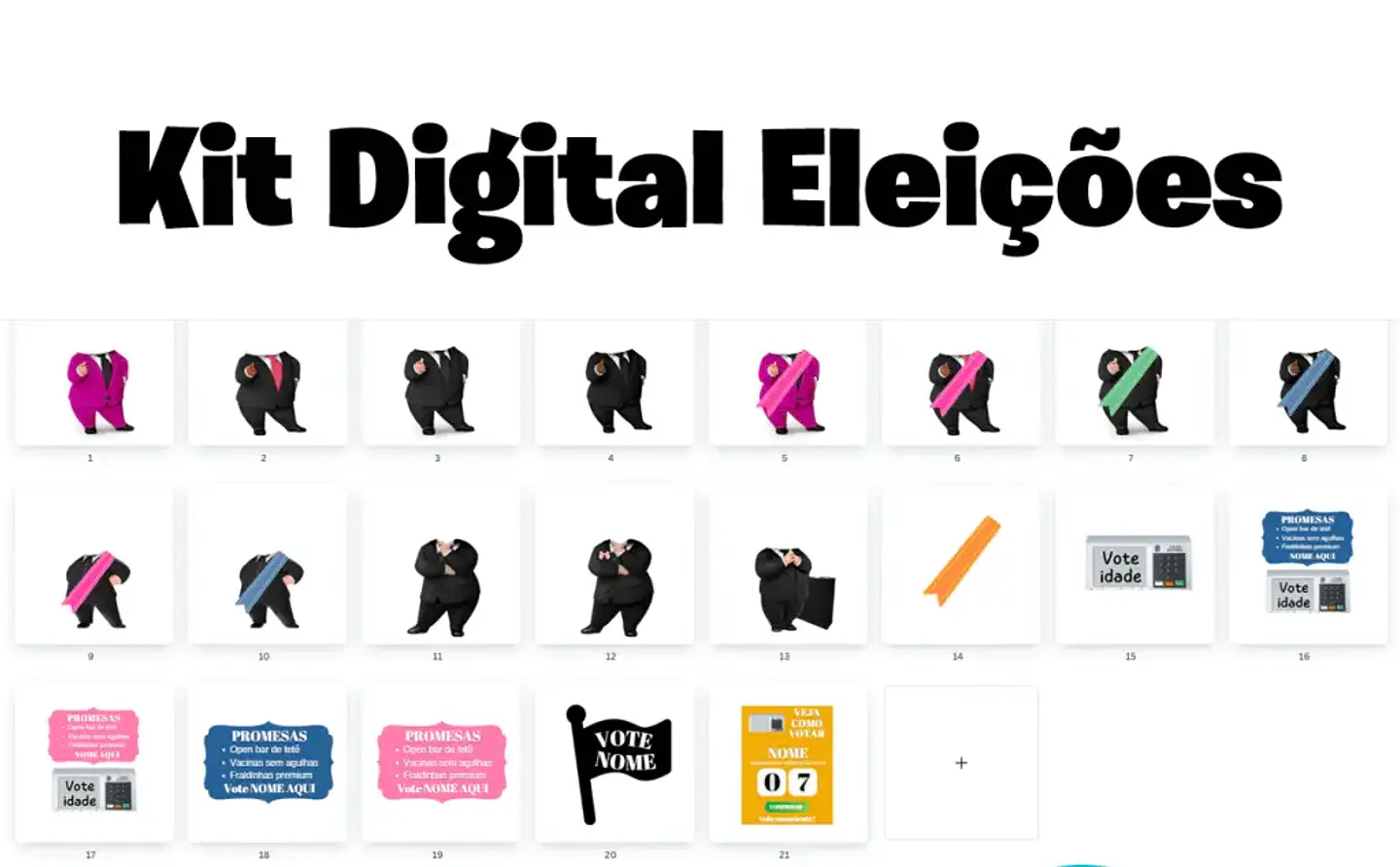 Kit Digital Eleições  1