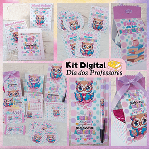 Arquivo Dia dos Professores Corujinha Rosa