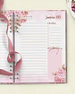 Arquivo Combo Agenda Mulher Virtuosa - Floral Rosa - Bicho Papel - Thumbnail 5