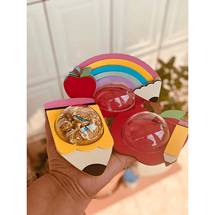 Arquivo Dia dos Professores Porta Bombom Esfera Acrilica - CASTEFE