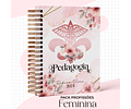 Arquivo Capas Profissões Rosa Floral - 43 brasões