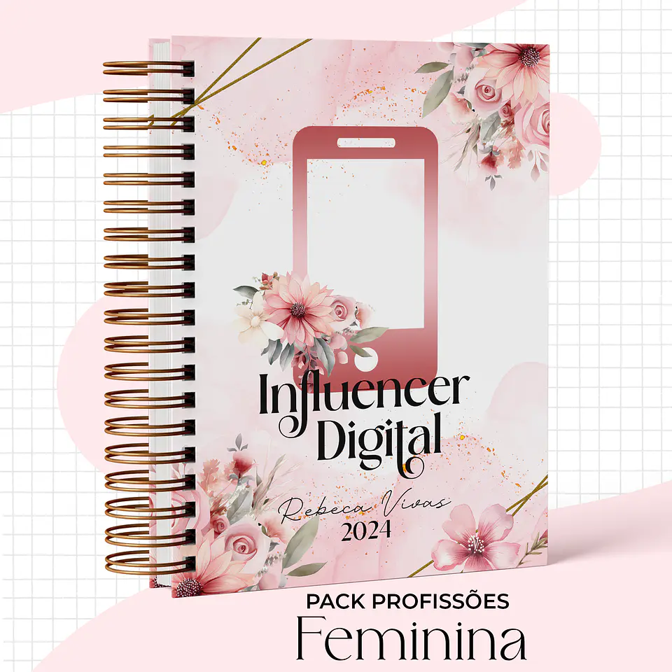 Arquivo Capas Profissões Rosa Floral - 43 brasões 18