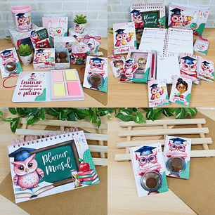 Arquivo Dia dos Professores 2024 Feminino  - CHUVINHA DE PAPEL