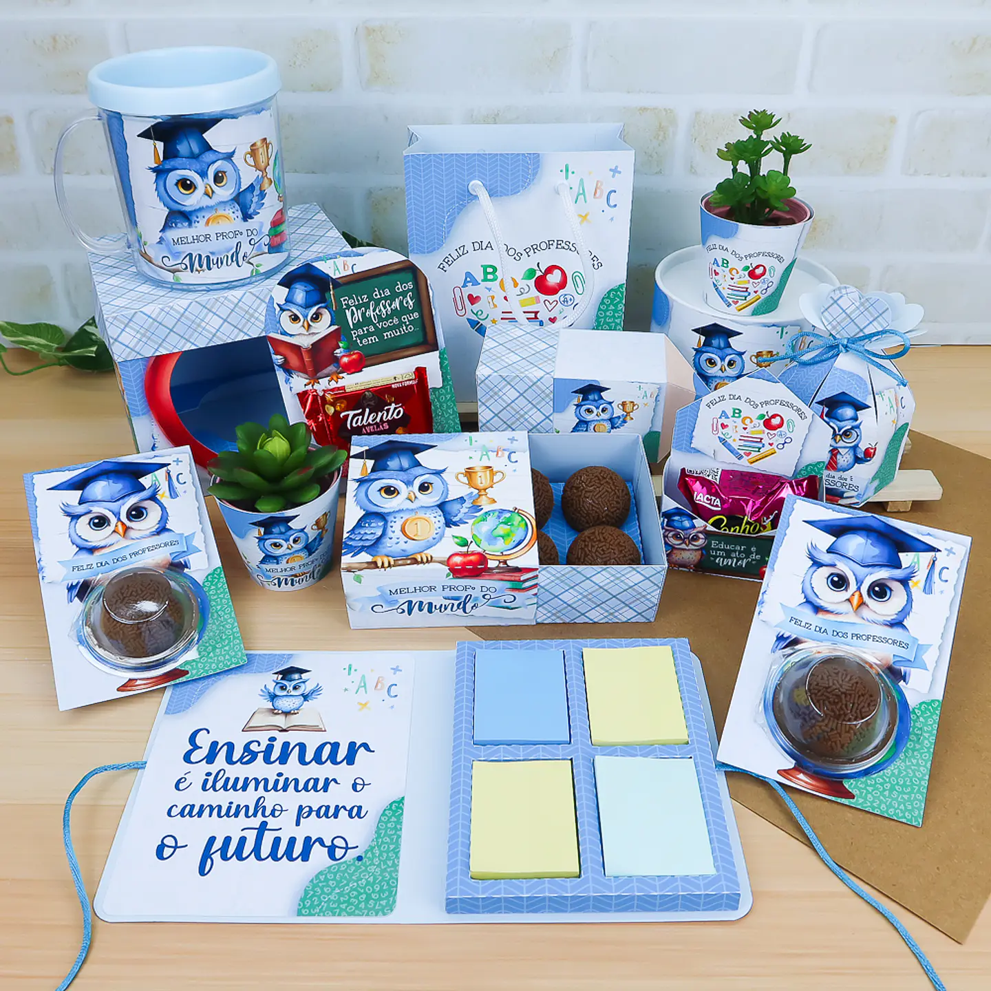 Arquivo Dia dos Professores Combo Completo 2024-  Chuvinha de papel 3