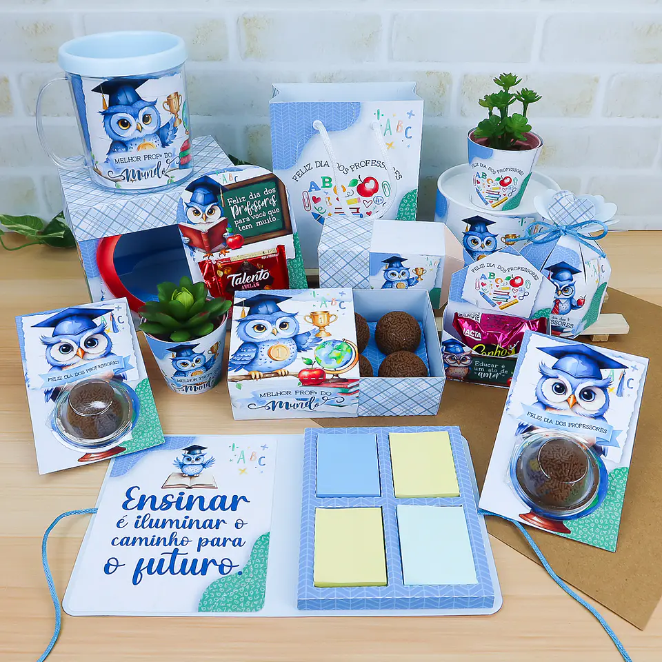 Arquivo Dia dos Professores Combo Completo 2024-  Chuvinha de papel 3