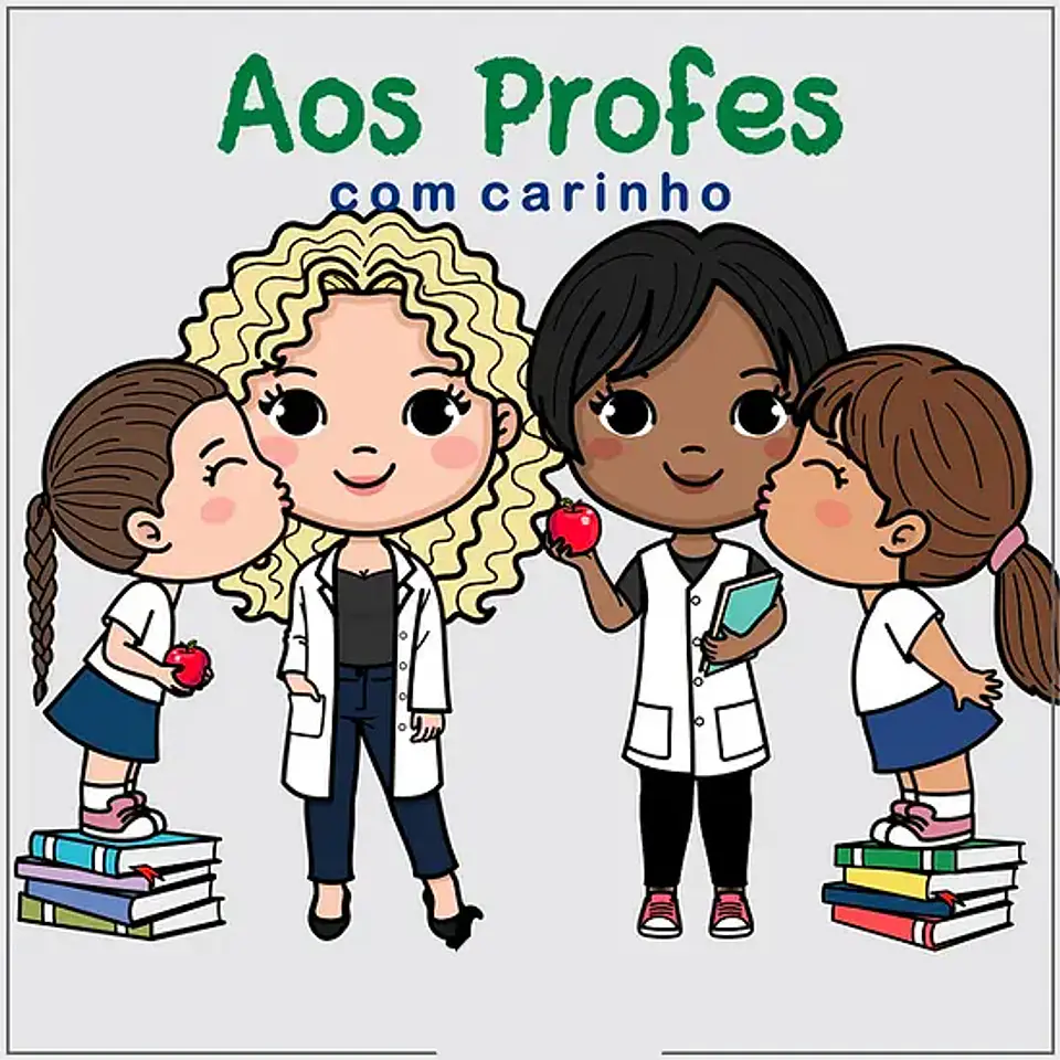 Kit Digital Dia dos Professores Aos Profes com carinho - fofys 1