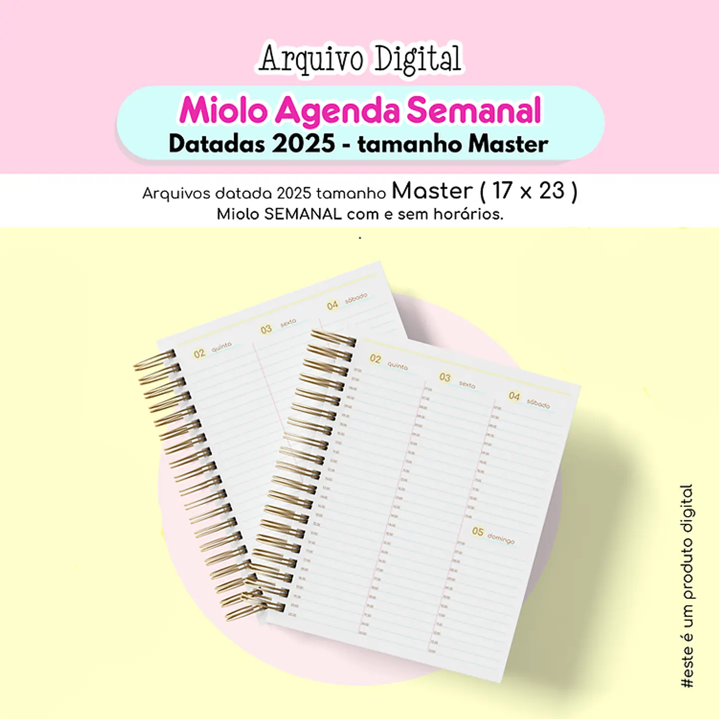 Arquivo Miolo Agendas Master Semanal Datada 2025 - Estudio G19 1