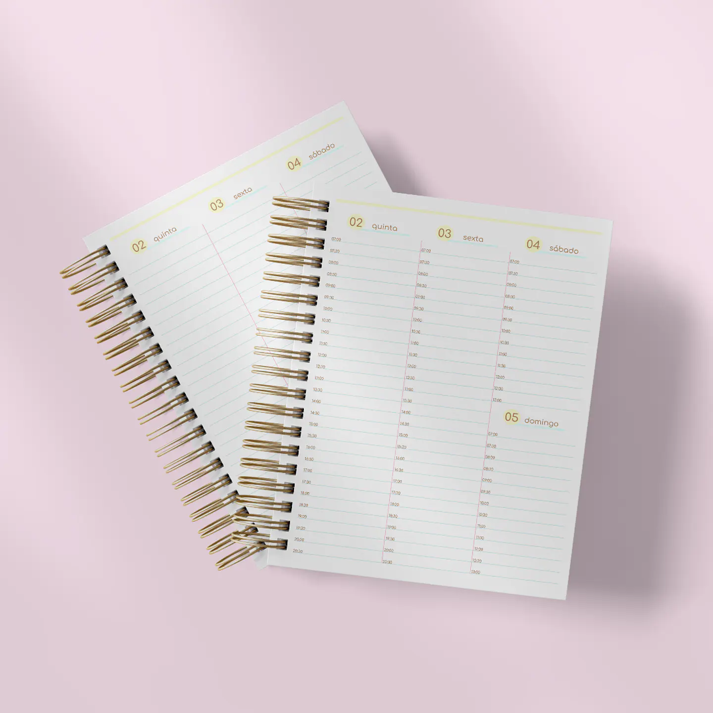 Arquivo Miolo Agendas Master Semanal Datada 2025 - Estudio G19 2