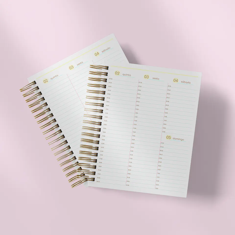 Arquivo Miolo Agendas Master Semanal Datada 2025 - Estudio G19 2