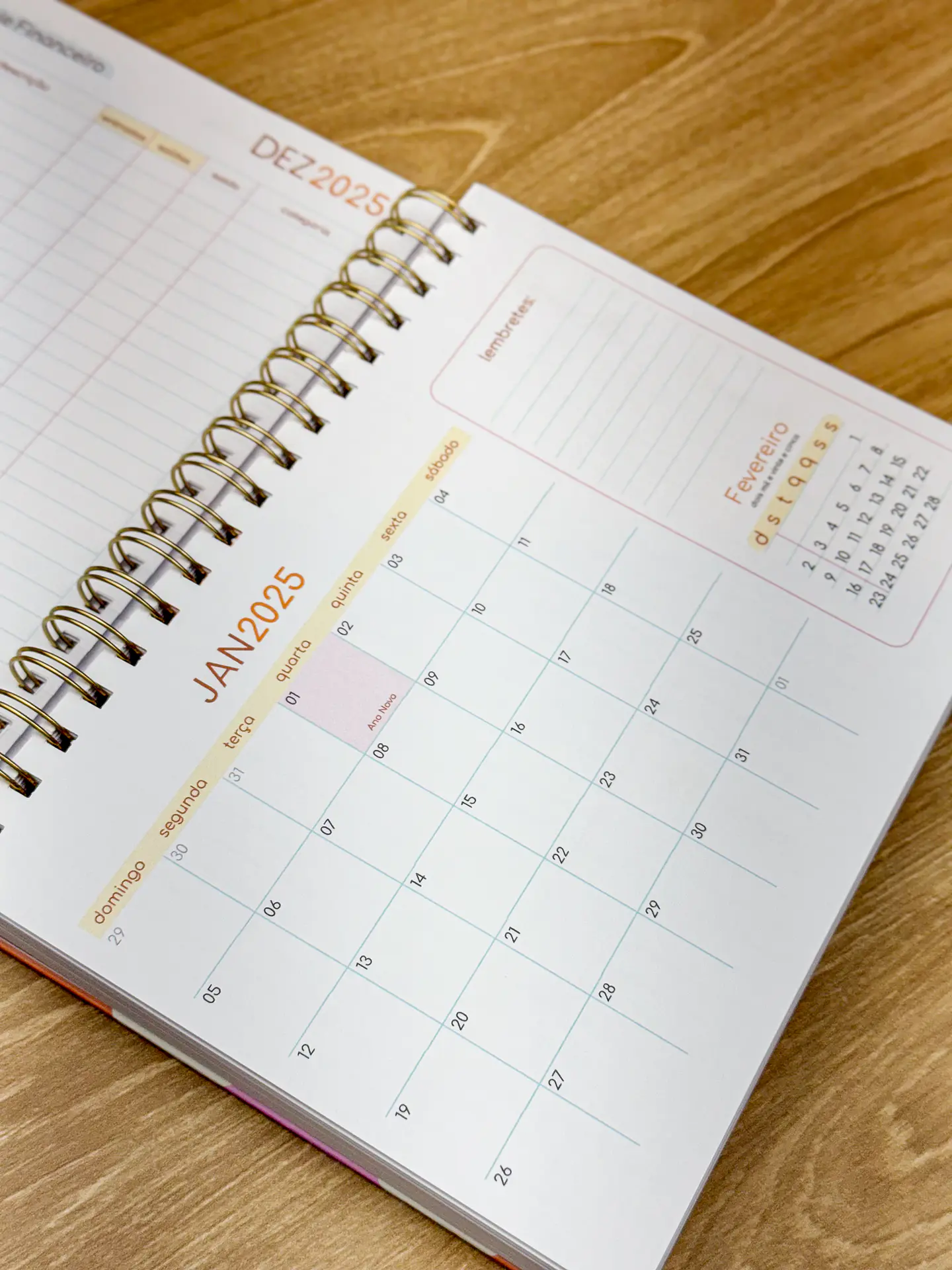 Arquivo Miolo Agendas Master Semanal Datada 2025 - Estudio G19 9