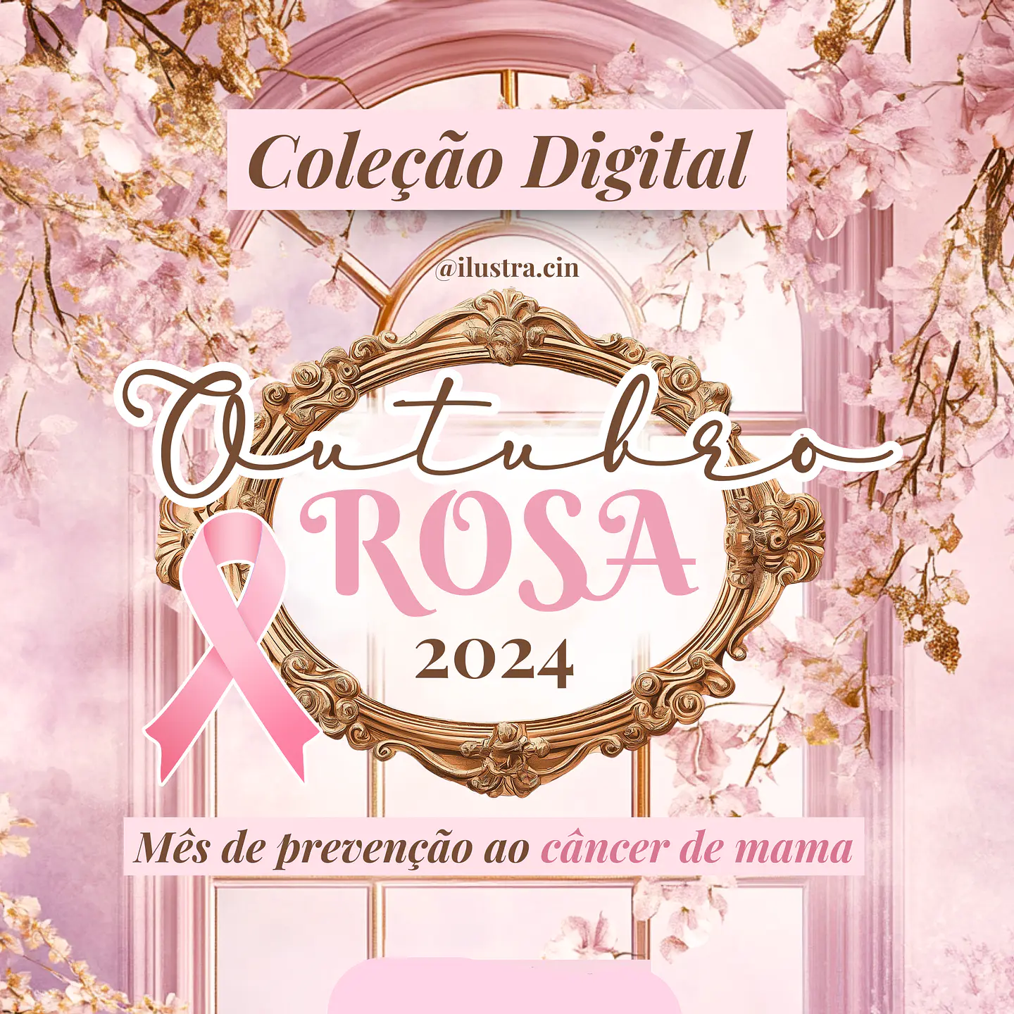 Kit Digital Outubro Rosa 2024 - Ilustracin 2