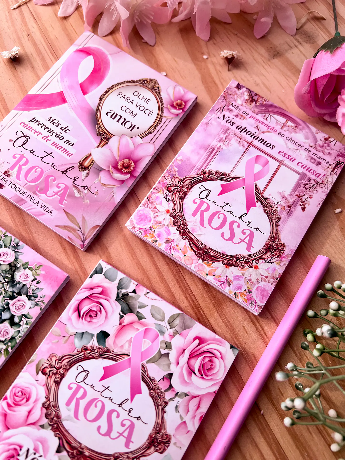 Kit Digital Outubro Rosa 2024 - Ilustracin 12