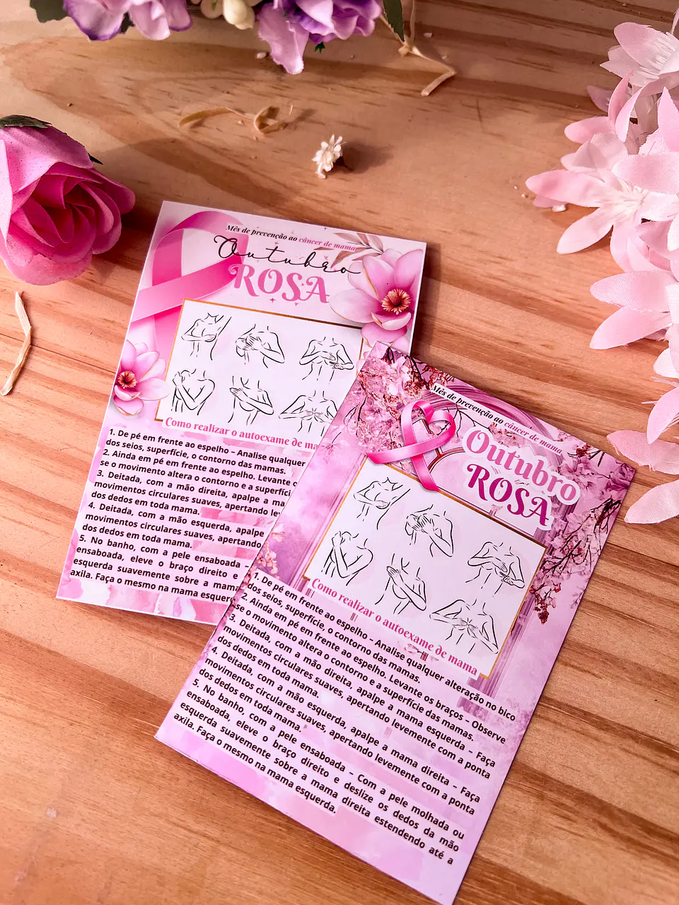 Kit Digital Outubro Rosa 2024 - Ilustracin 25