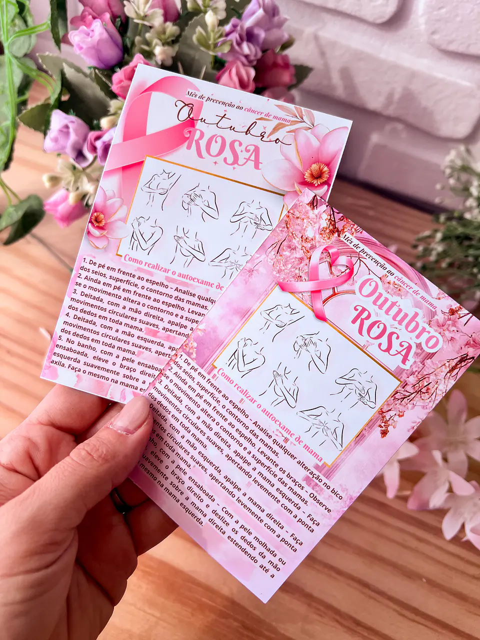 Kit Digital Outubro Rosa 2024 - Ilustracin 26