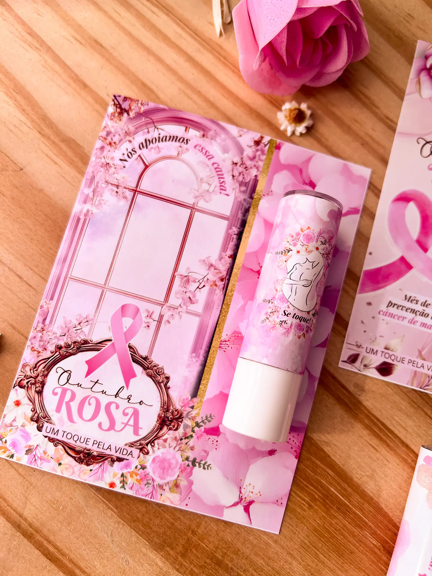 Kit Digital Outubro Rosa 2024 - Ilustracin 39