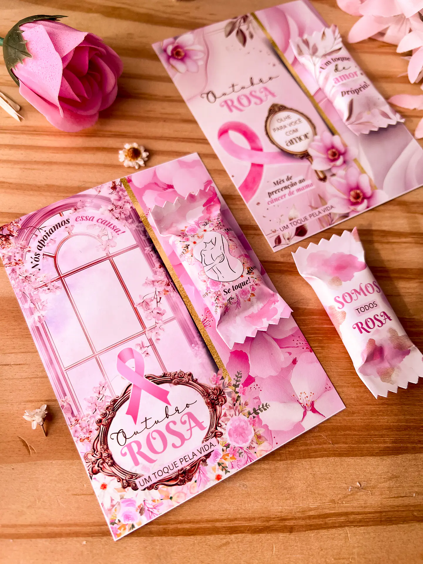 Kit Digital Outubro Rosa 2024 - Ilustracin 40