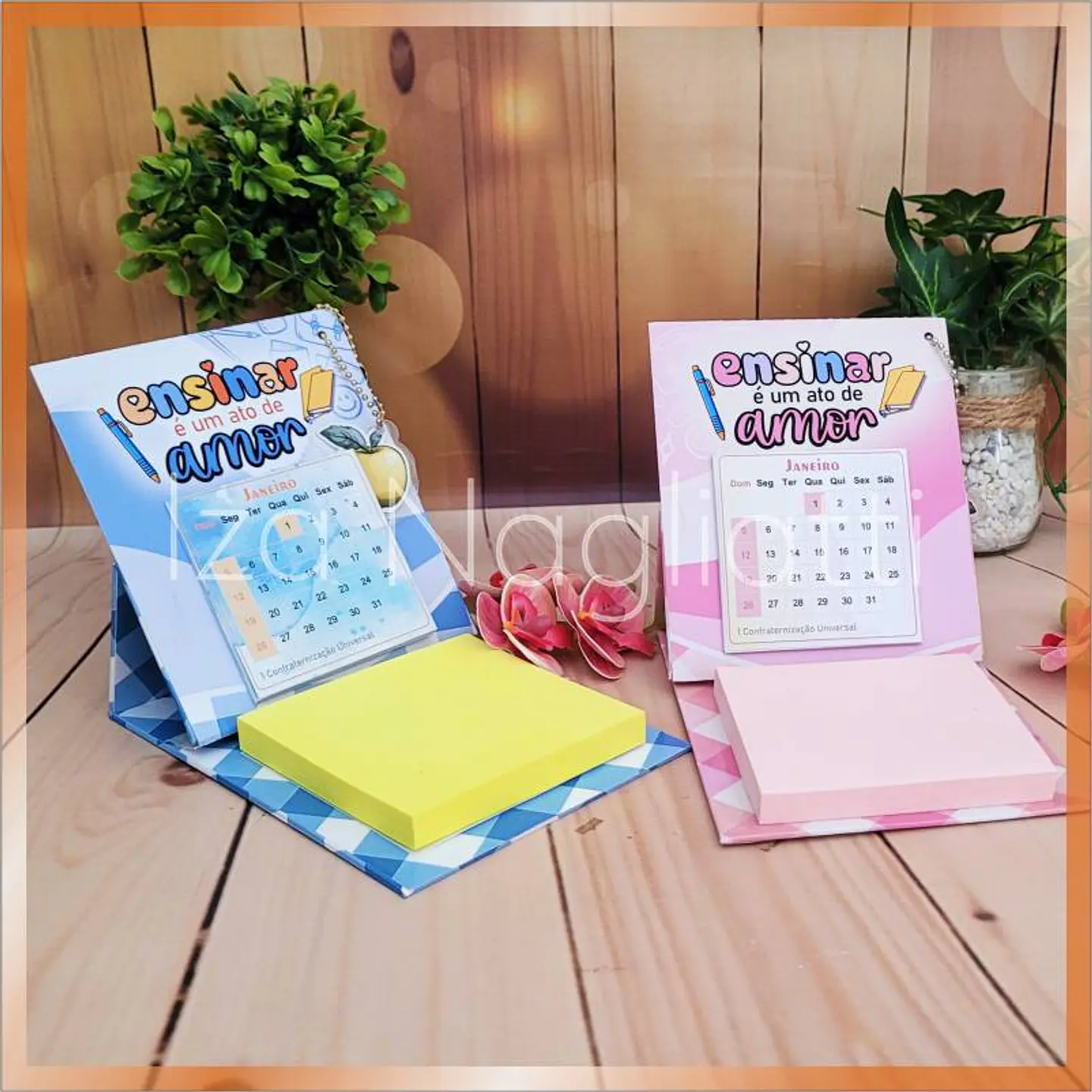 Arquivo Dia dos Professores Calendário 2025 cartonado com post it – Iza Nagliatti 1